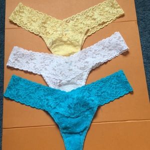 Hanky Panky brand new!!!3 QTY Low-Rise Lace Thong